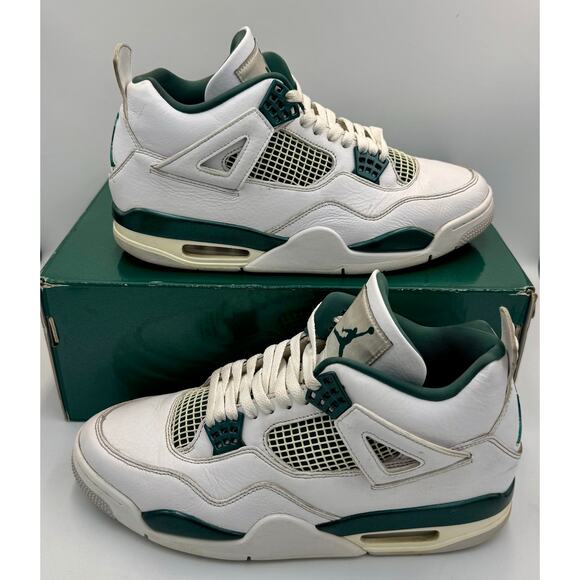 Air Jordan 4 Retro Oxidized Green - FQ8138-103  Sz 10.5 # 436 main image 6